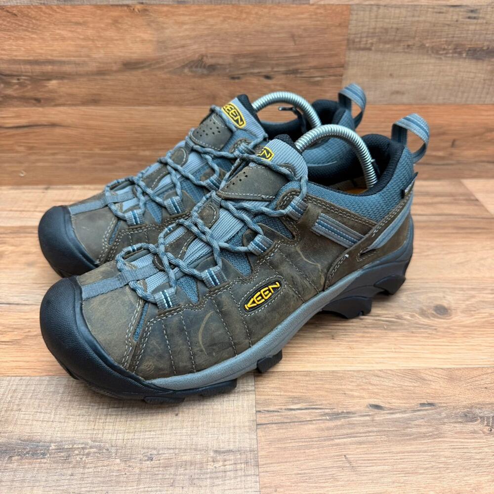 Keen Targhee II men Size 9 Brown Hiking Shoes Waterproof Outdoors Trails